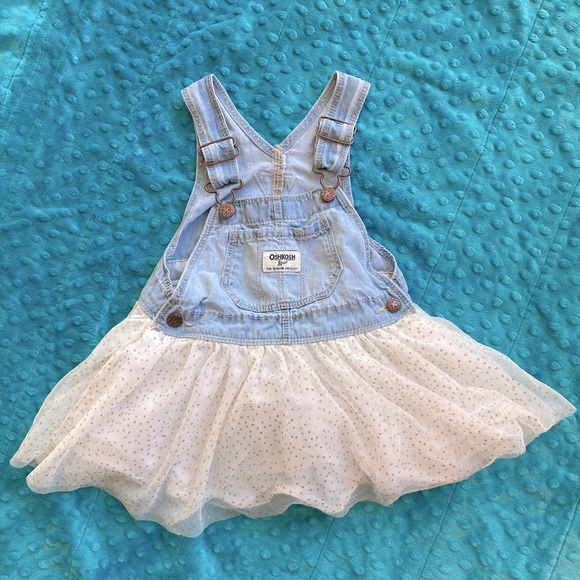 OshKosh Toddler Girl Overalls - Picture 1 of 4